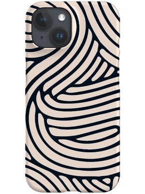 Noodles Phone Case (Black Peach)