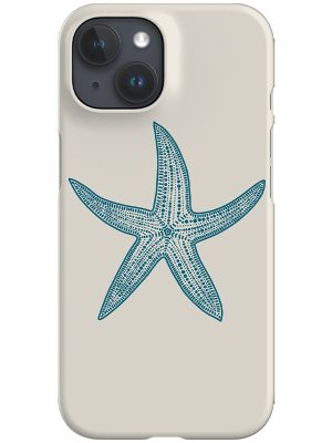 Starfish Phone Case (Beige Blue)